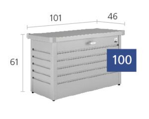 Grösse 100 Biohort Paket-Box