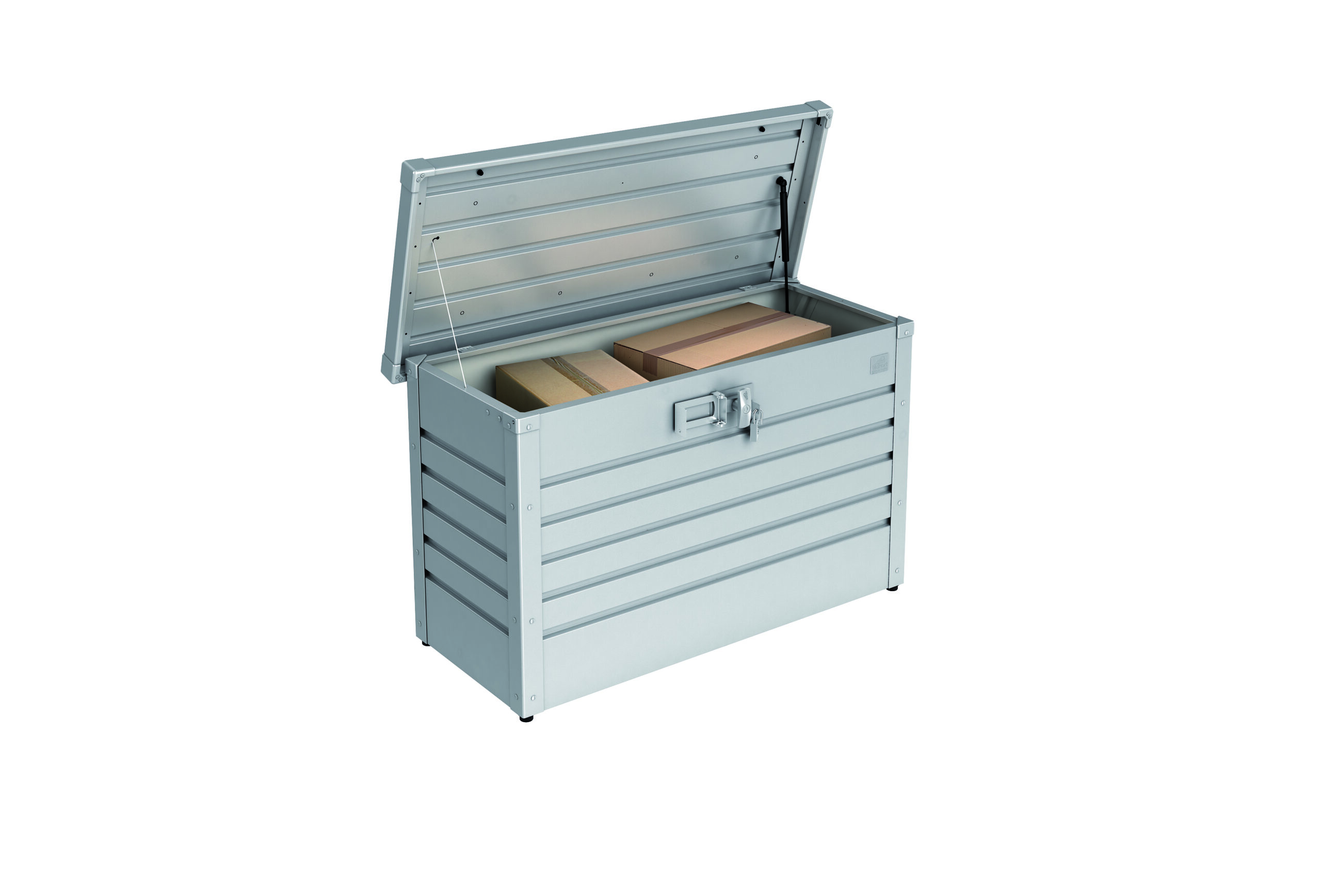 Paketbox silber