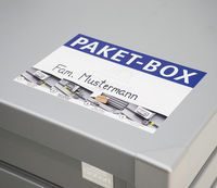 Biohort Paketboxaufkleber Paket-Box Softub Schweiz Softub Schweiz AG