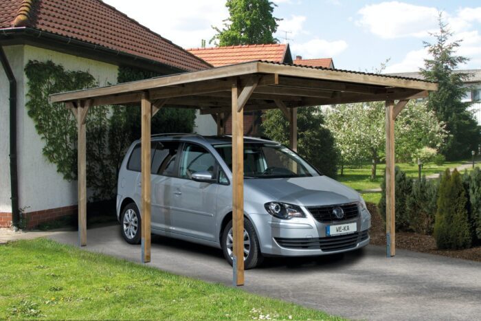 Single Weka Carport 606 Softub Switzerland