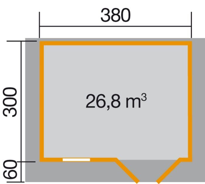 Weka Gartenhaus 135 : 136 A & B Softub Schweiz