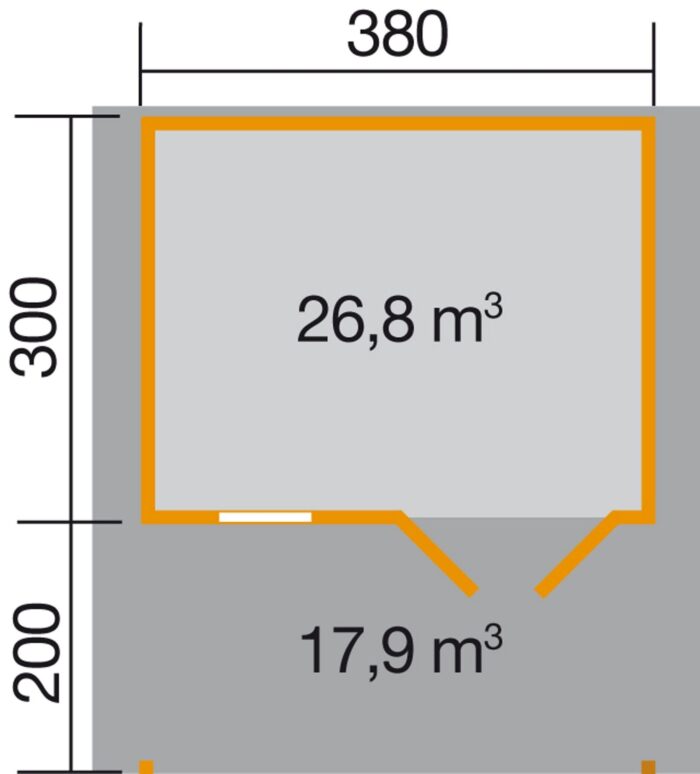 Weka Gartenhaus 135 : 136 A & B Softub Schweiz