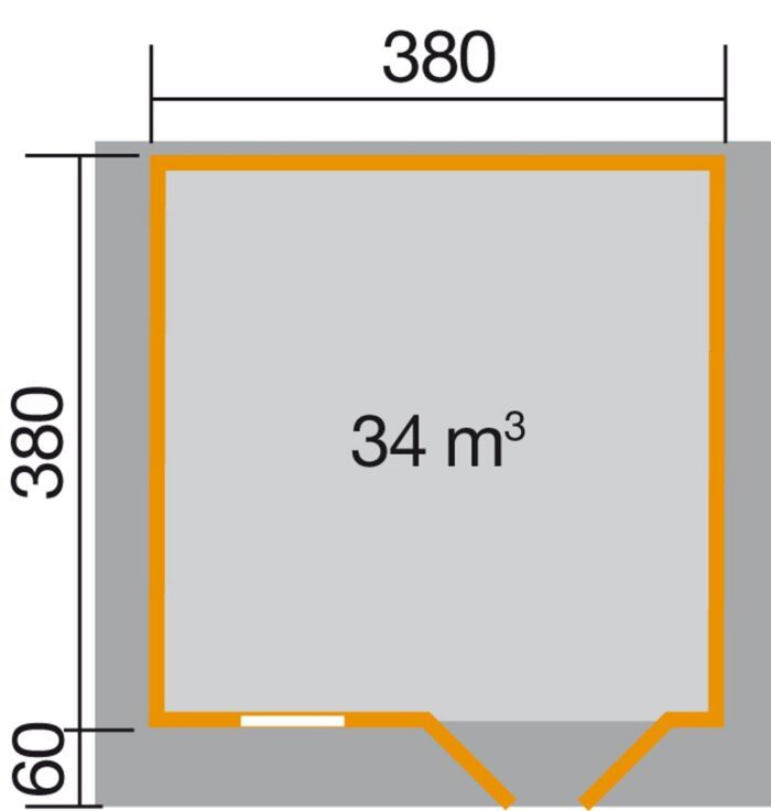 Weka Gartenhaus 135 : 136 A & B Softub Schweiz