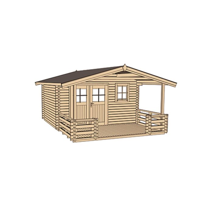 Weka Gartenhaus 135 : 136 A & B Softub Schweiz