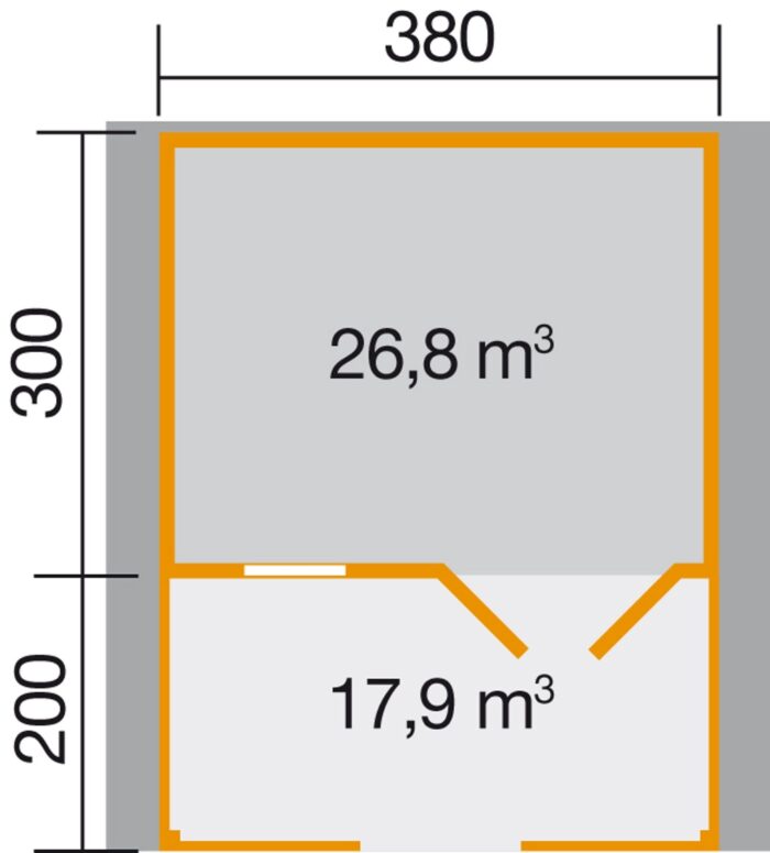 Weka Gartenhaus 135 : 136 A & B Softub Schweiz