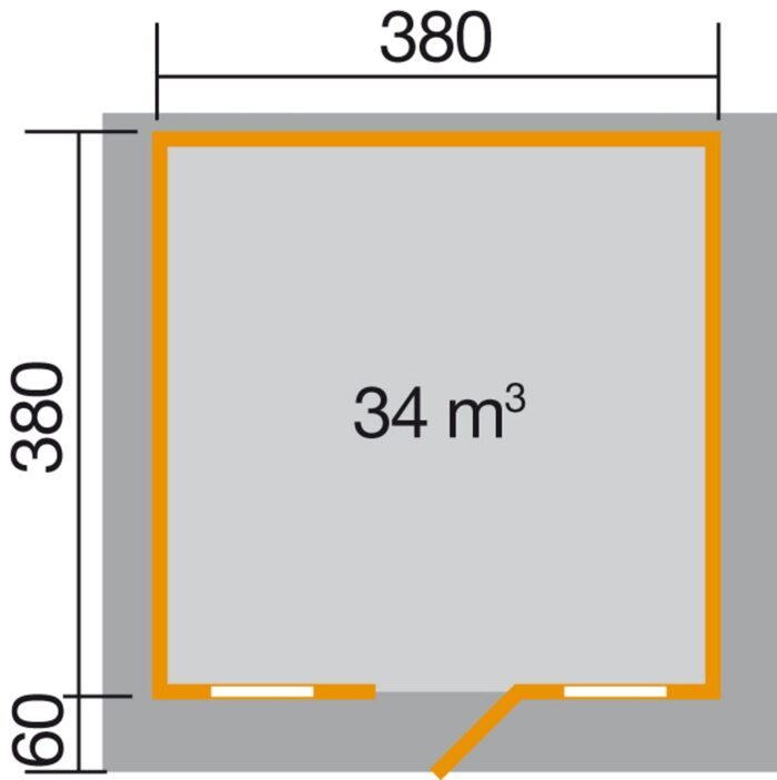 Weka Gartenhaus 135 : 136 A & B Softub Schweiz