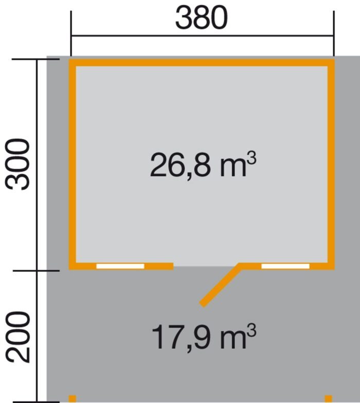 Weka Gartenhaus 135 : 136 A & B Softub Schweiz