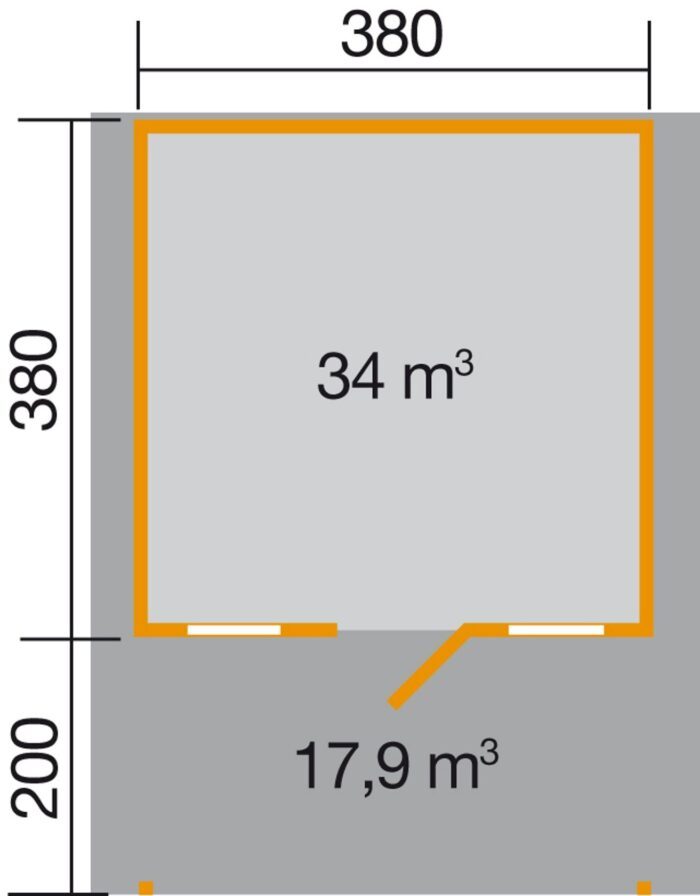 Weka Gartenhaus 135 : 136 A & B Softub Schweiz