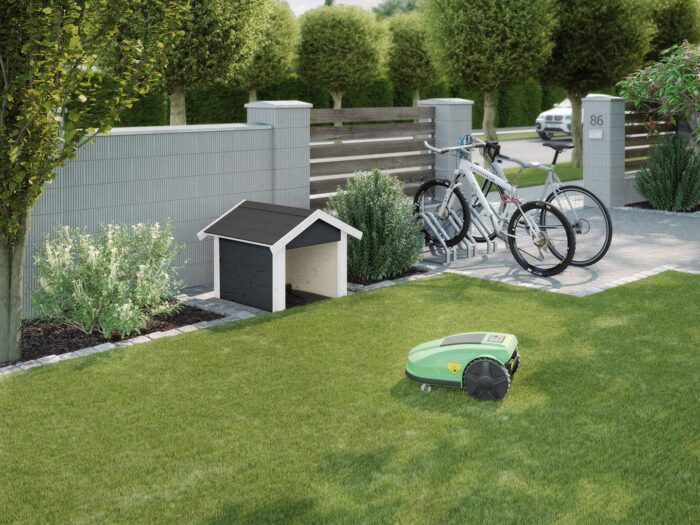 Robotic Mower Garage 367 Softub Switzerland anthracite