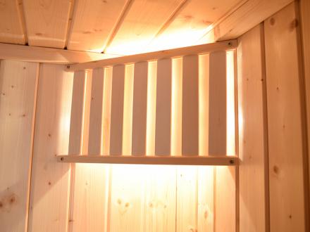 The Weka Light Set - for a better luminous sauna experience